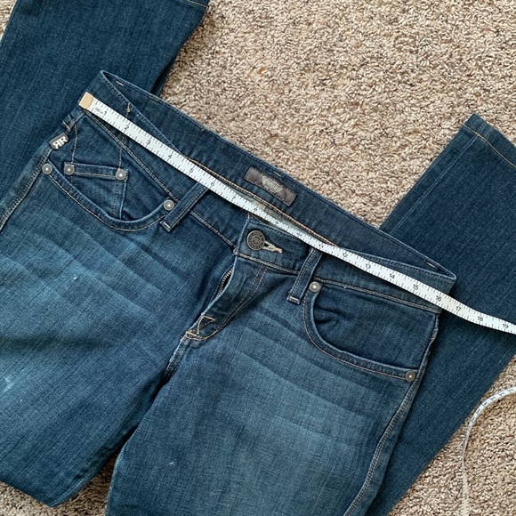 Rock & Republic Stella boot Straight Leg Mid Rose Jeans in Ordr wash - Picture 4 of 12